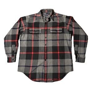 Polo Ralph Lauren Touring Flannel Cotton Plaid Men’s Medium Long Sleeve Pockets